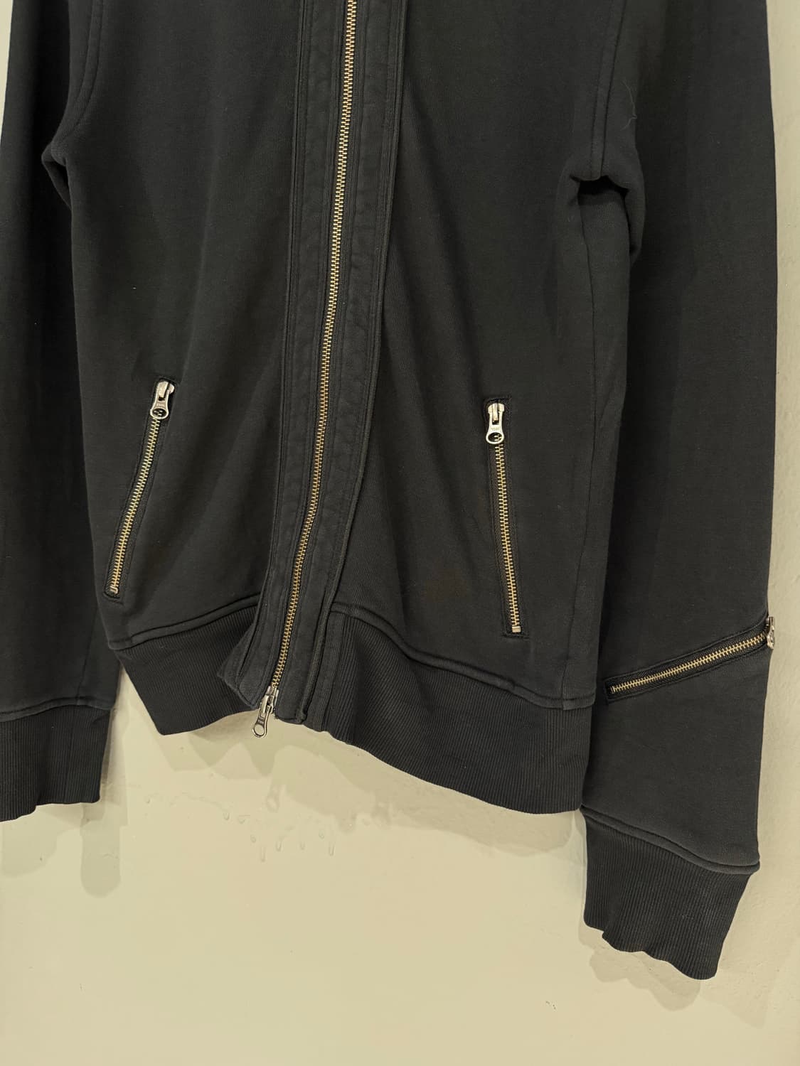 zipper detail 2-way hood zip-up 상품이미지6