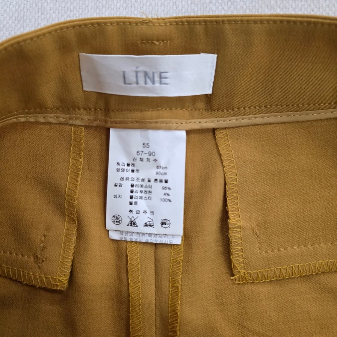 [55] 라인 여성 와이드 팬츠 0210J 상품이미지4