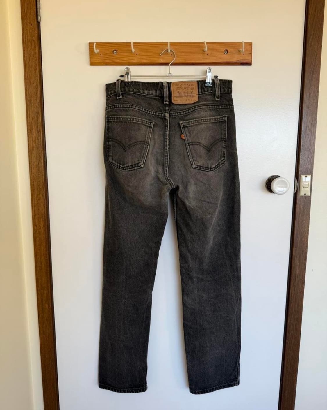 [빈티지]Levi’s505오렌지탭 USA 블랙 데님 w32 L30 상품이미지2