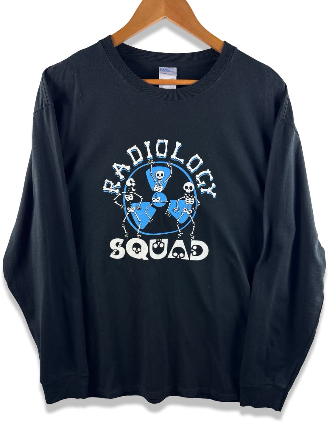 Radiology Squad 스컬 그래픽 롱슬리브3517 상품이미지1