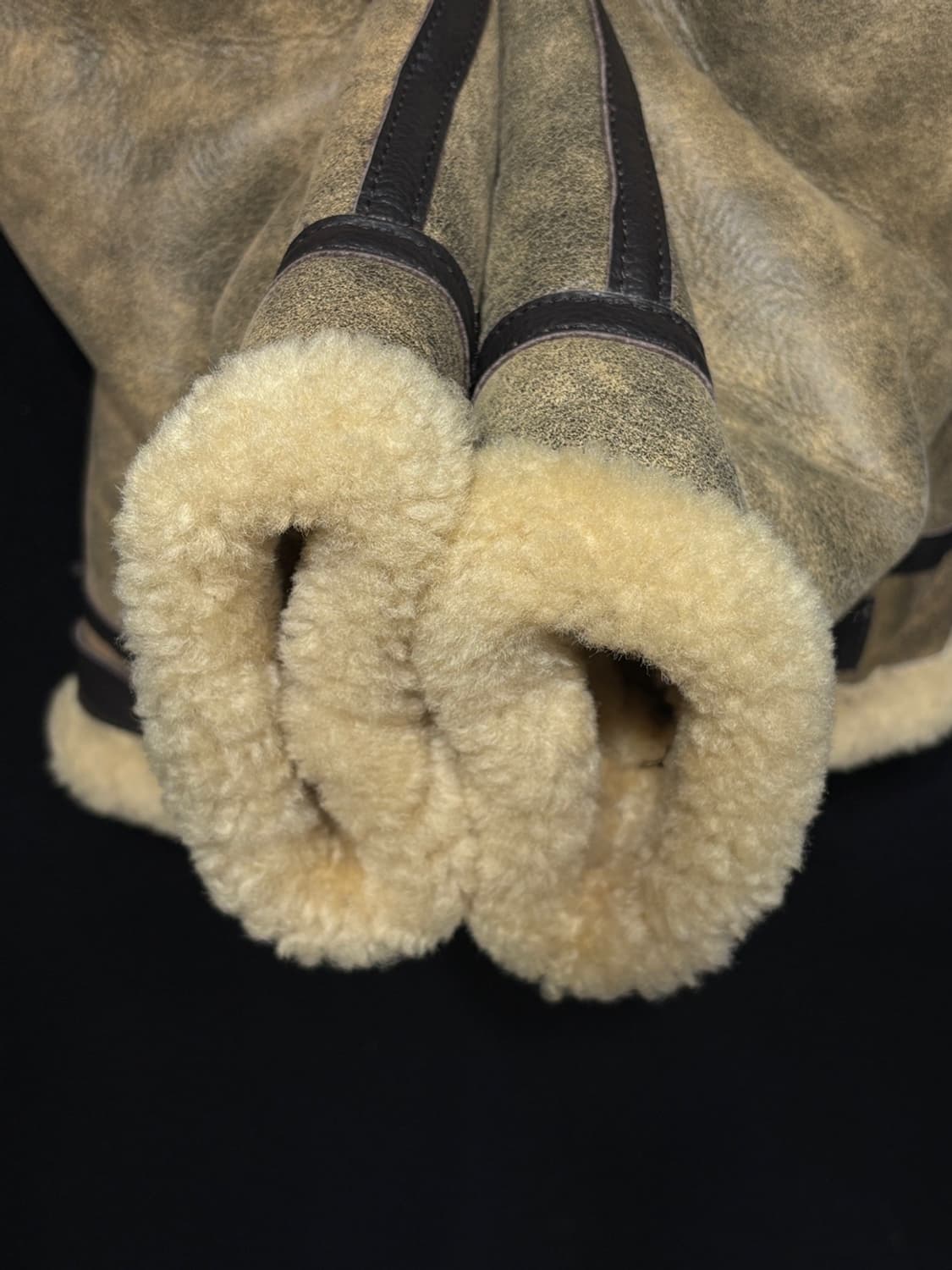 B-3 폭격기 무스탕 자켓  상품이미지6