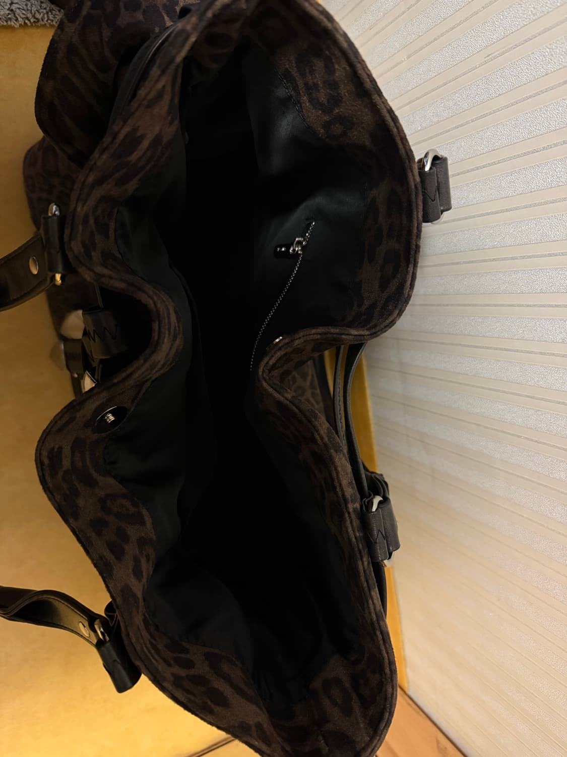 스퀘어라인 레오파드 백 상품이미지3