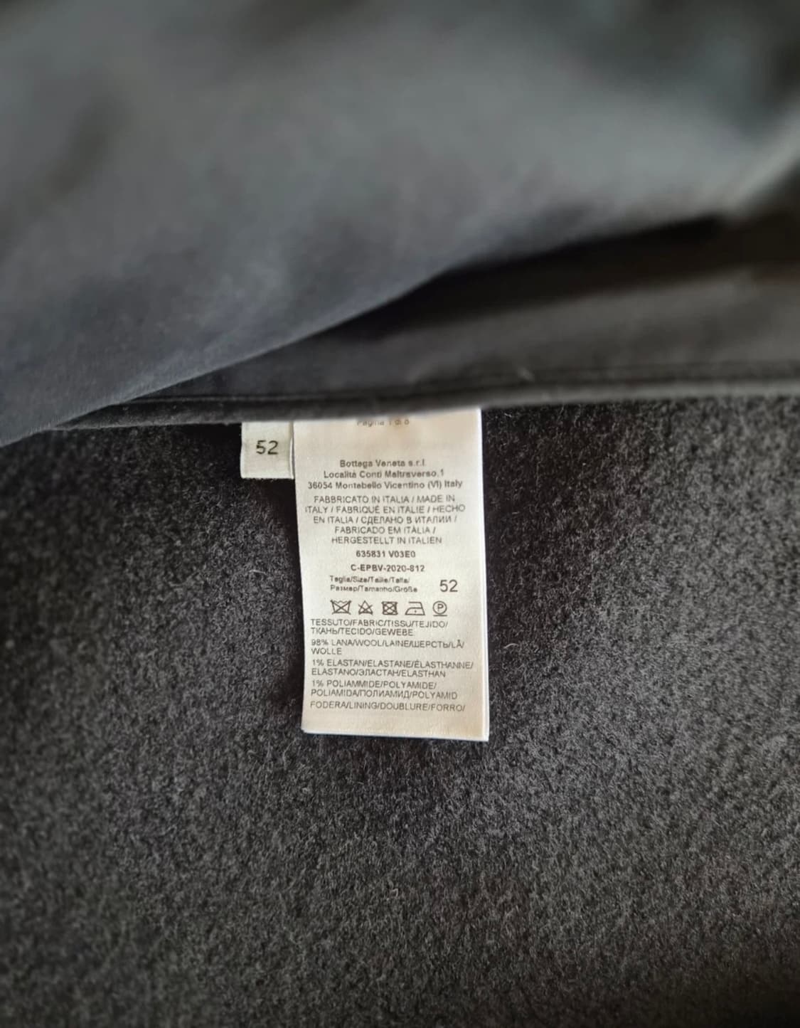 보테가베네타 20FW 메인 헤링본 코트/ 네고 가능, 배송비 무료 상품이미지7