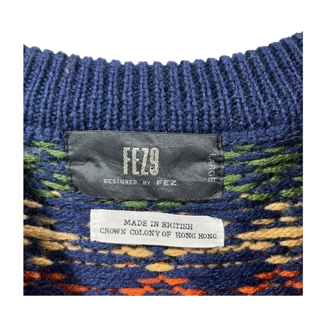 [FEZ9] 페즈나인 페어아일 울 니트 상품이미지4