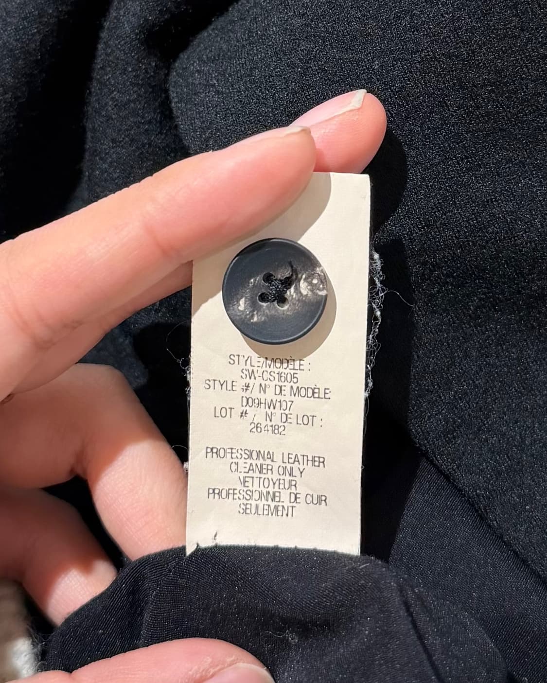 헬무트랭 블랙 울 스트랩 자켓 상품이미지8