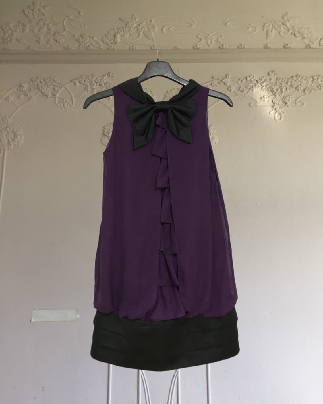 vintage purple ribbon one-piece 상품이미지5