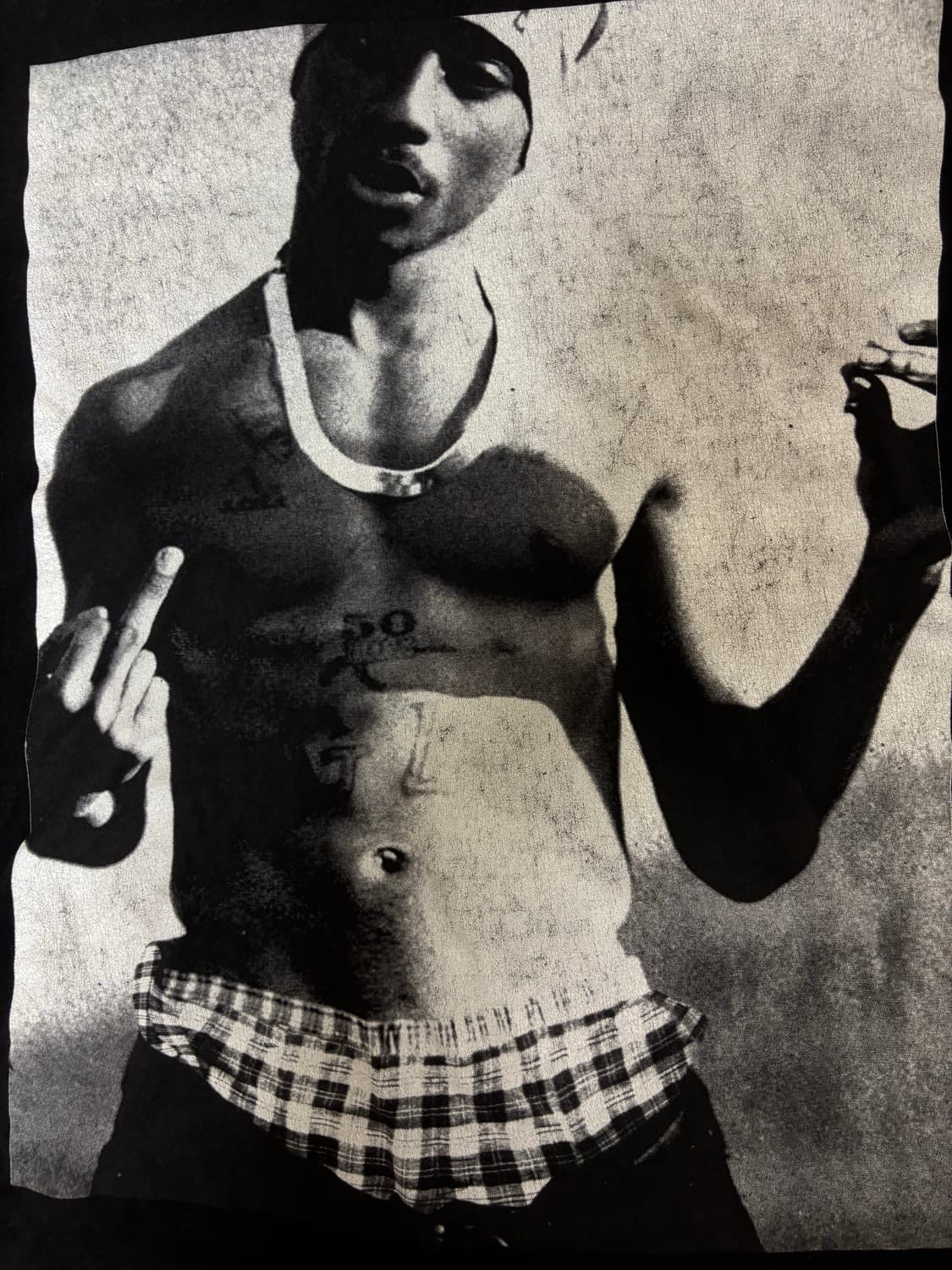 빈티지 hiphop힙합 투팍2pac 티셔츠 상품이미지2