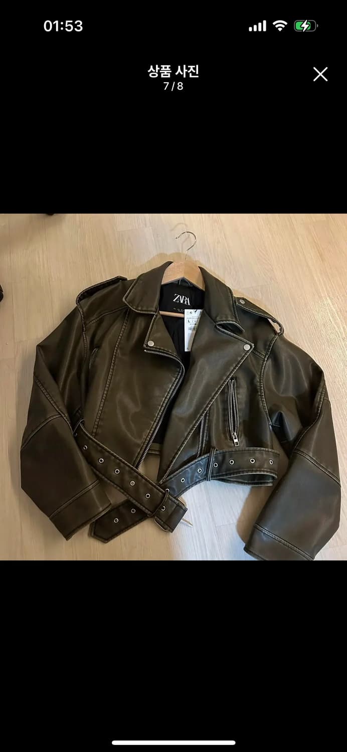 자라 라이더재킷 상품이미지6