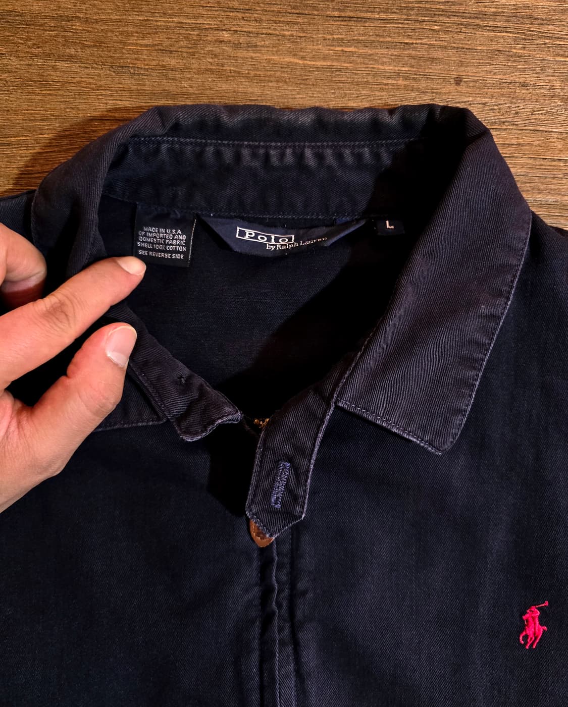 90s 폴로 코튼 스윙탑 USA (Polo Swingtop) 상품이미지2