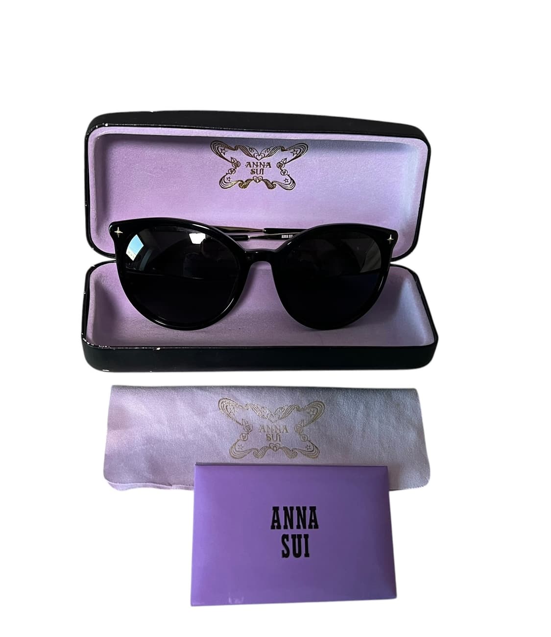 안나수이 블랙 선글라스 풀구성 상품이미지1