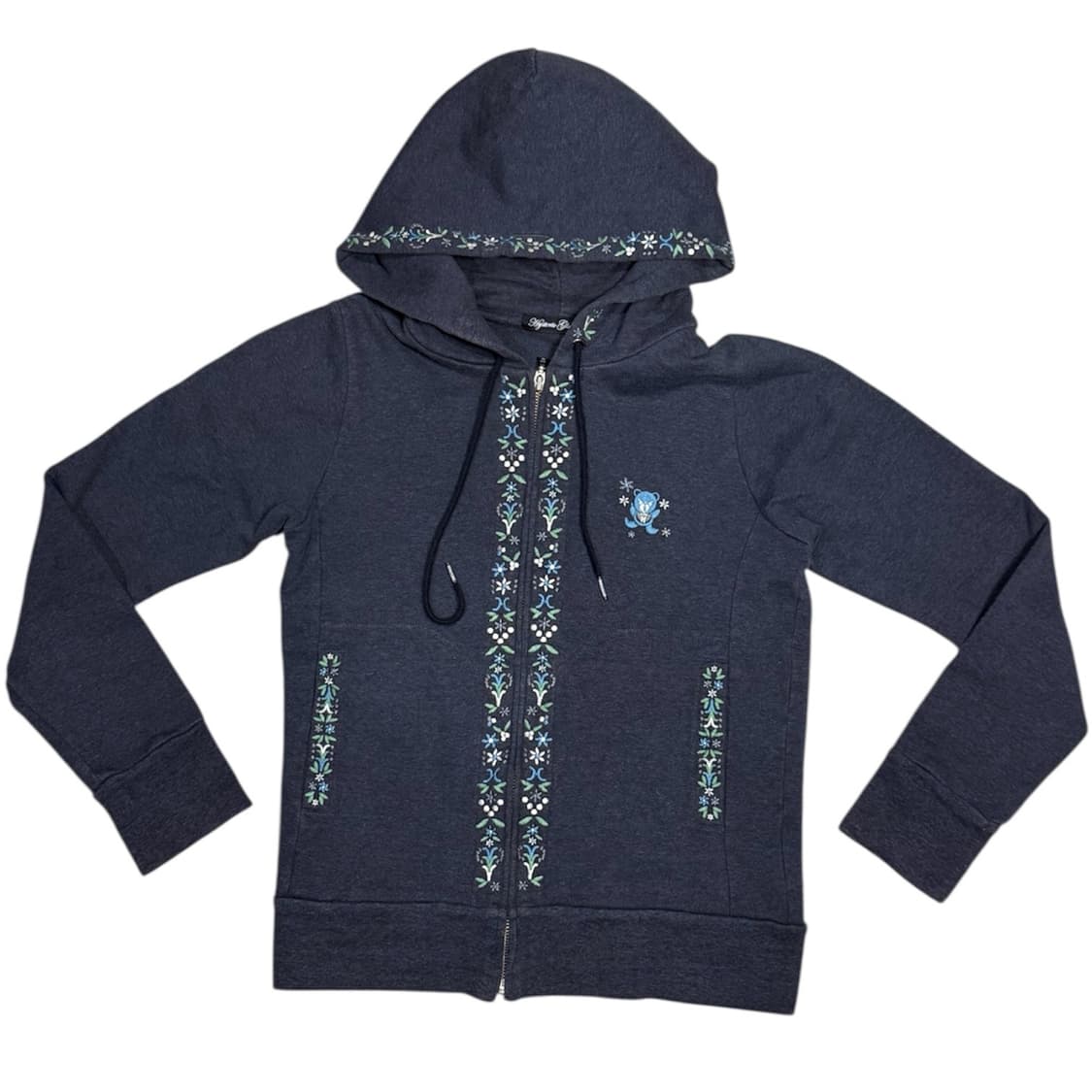 히스테릭 글래머 아카이브 꽃 퍽베어 자수 후드 집업 자켓 상품이미지1