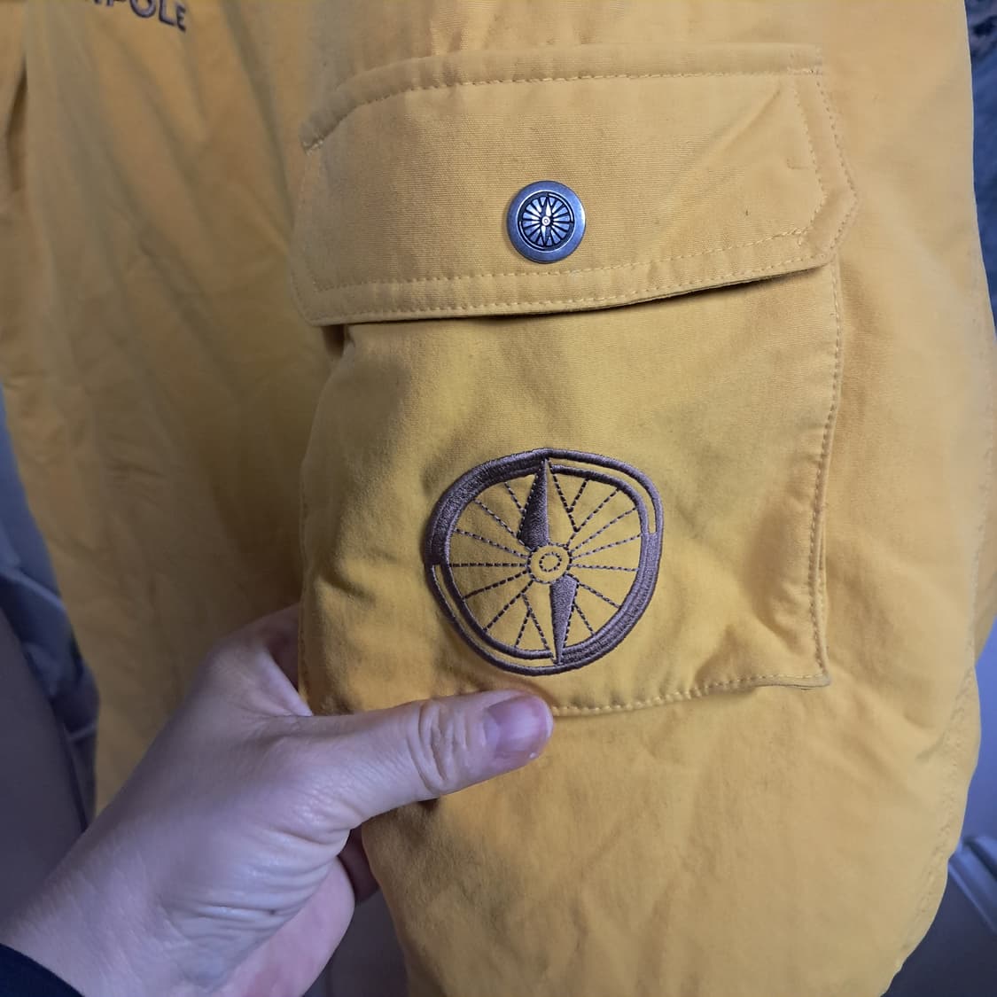 빈폴 아웃도어 덕다운 남성 헤비 패딩 105 상품이미지5