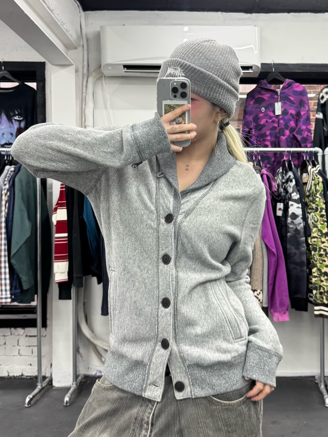 아베크롬비 버튼 가디건 상품이미지5