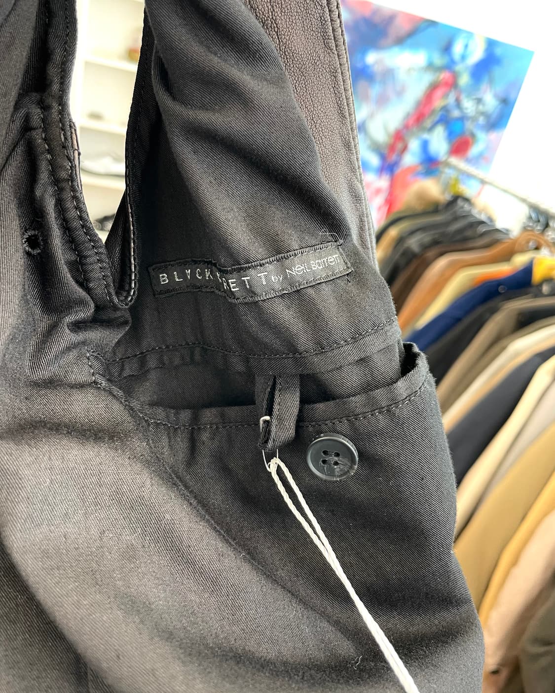 [2] 블랙바렛 닐바렛 레더 베스트 상품이미지9