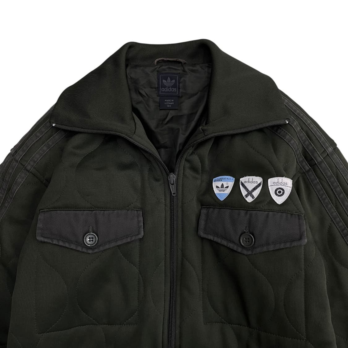 아디다스 카키라인 패치로고 경량 집업 100 상품이미지5