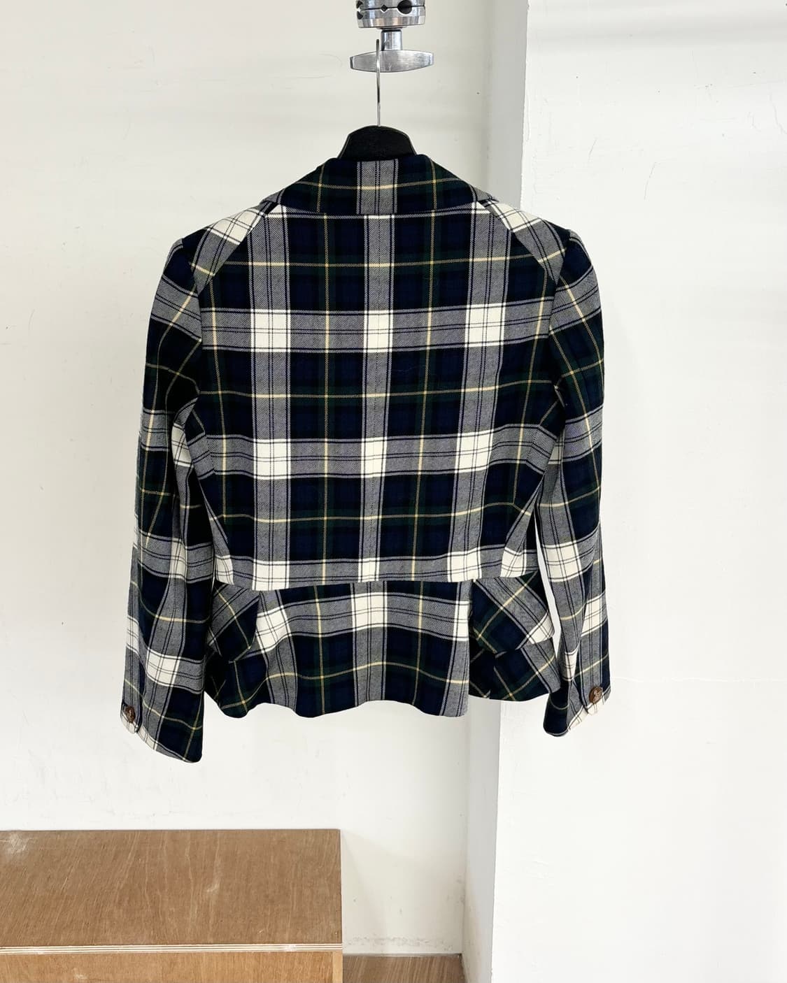 비비안 웨스트우드 레드라벨 체크 자켓 상품이미지6