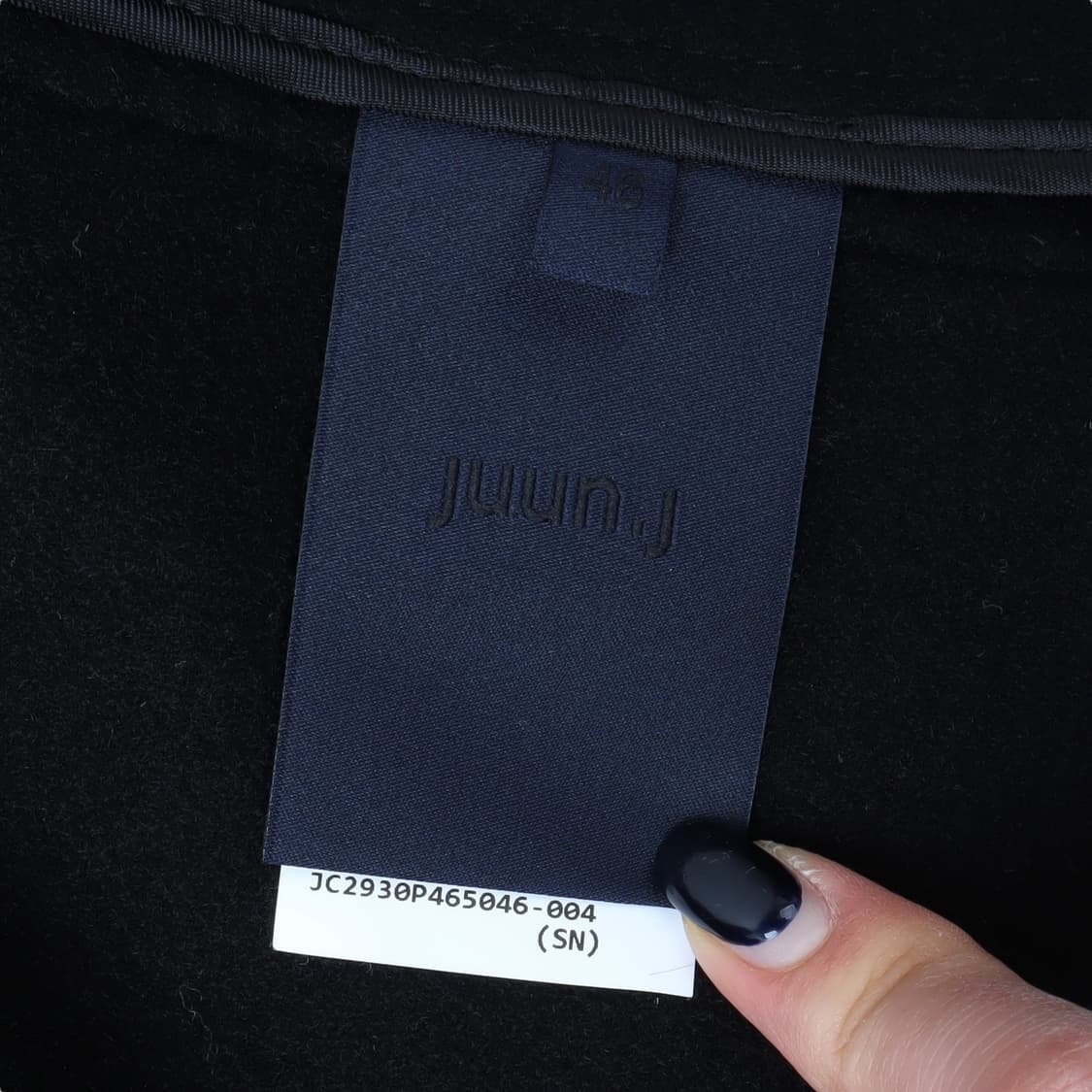 준지 22fw 캐시미어 블렌디드 싱글 발마칸 로브 코트 상품이미지9