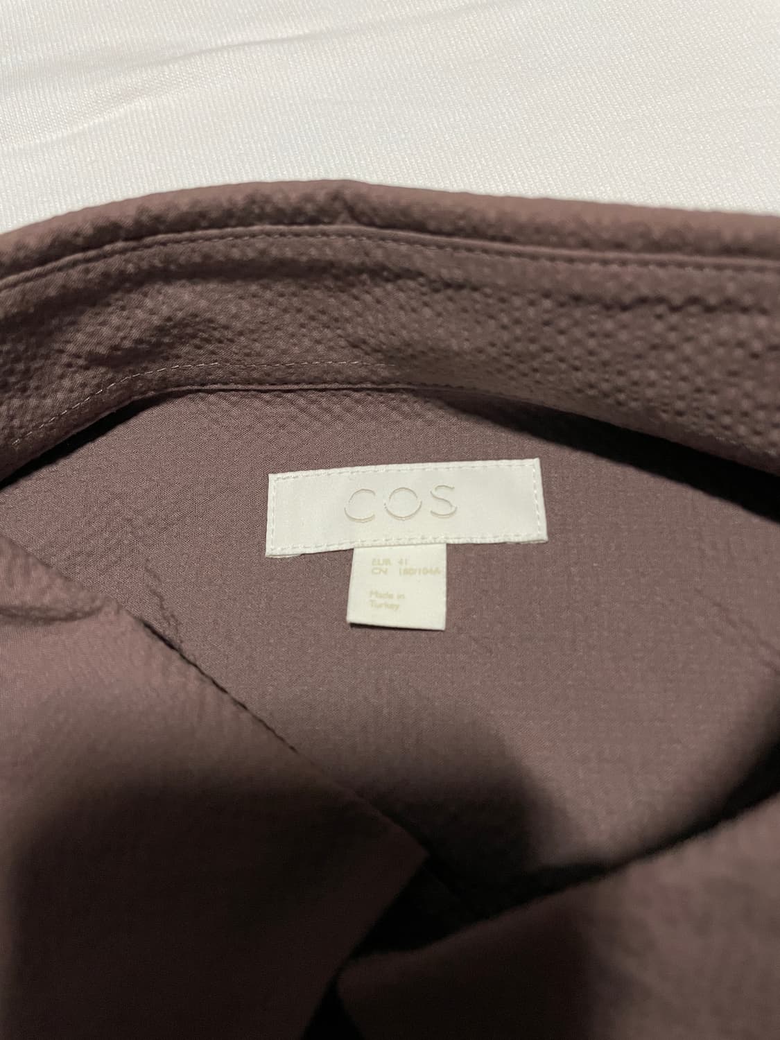 코스(COS) 텍스쳐드 시어서커 셔츠 상품이미지5