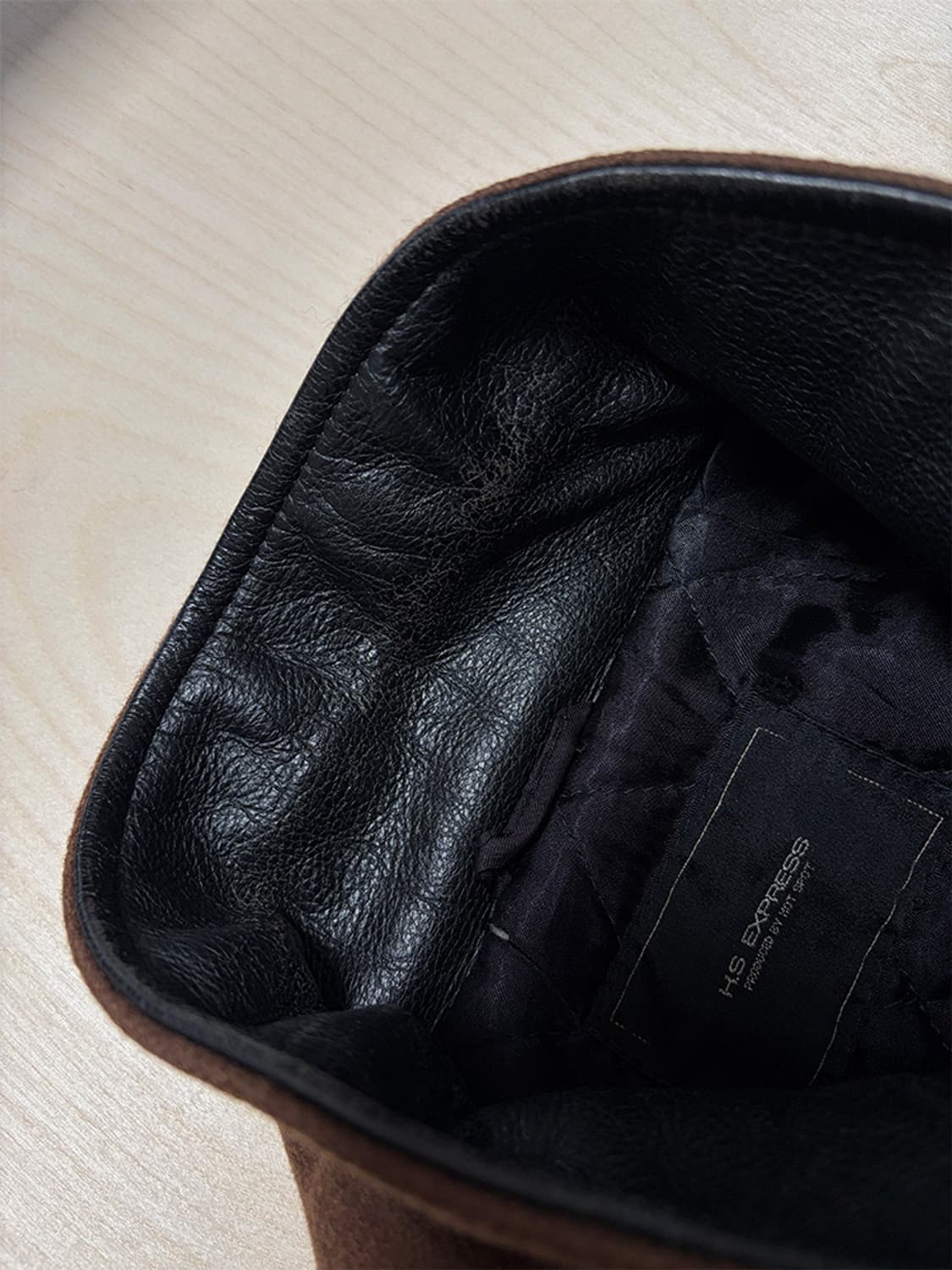 빈티지 울 가죽 바시티 자켓  상품이미지9