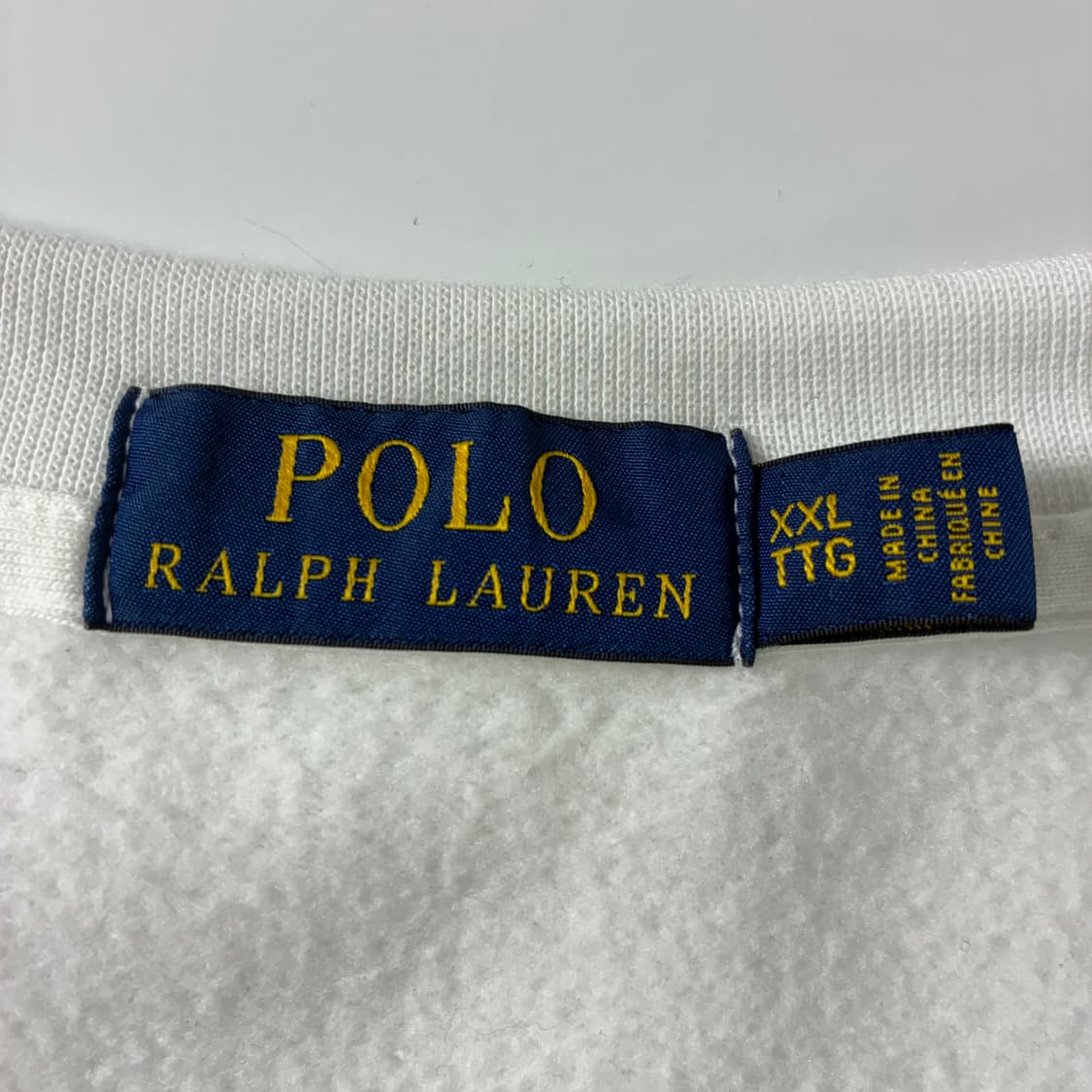 Polo 폴로 랄프로렌 신형 POLO 화이트 맨투맨 상품이미지4