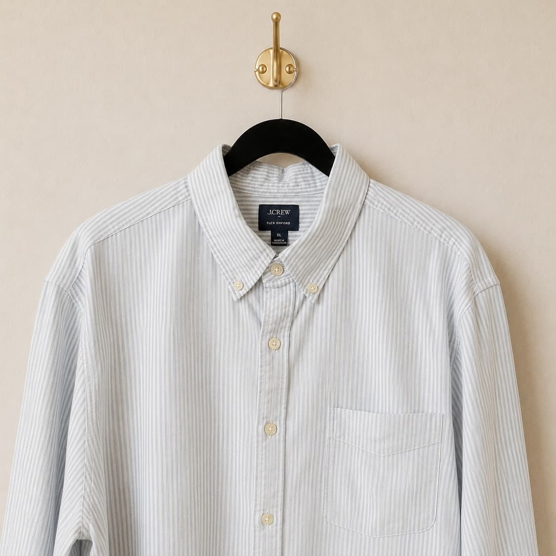 [무료배송] J.Crew 제이크루 스트라이프 옥스포드 셔츠 XL  상품이미지5