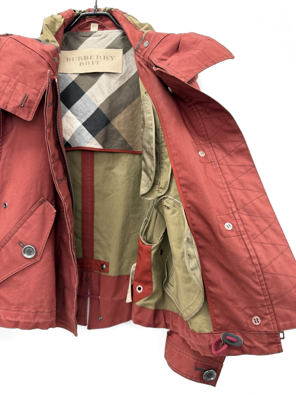 버버리 브릿 후디드 숏 야상 자켓 상품이미지7