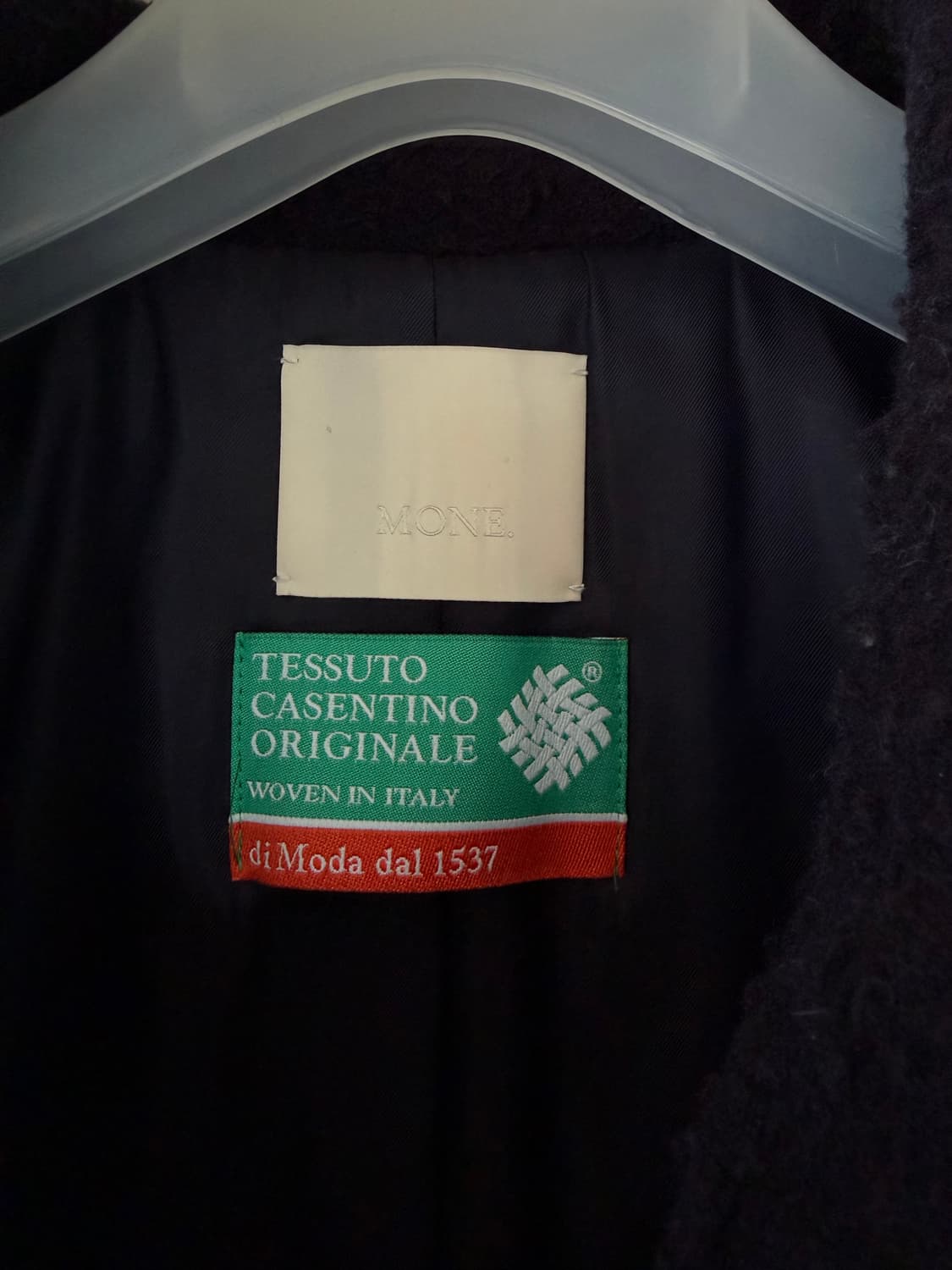 모네 카센티노 네이비하프코트 상품이미지8