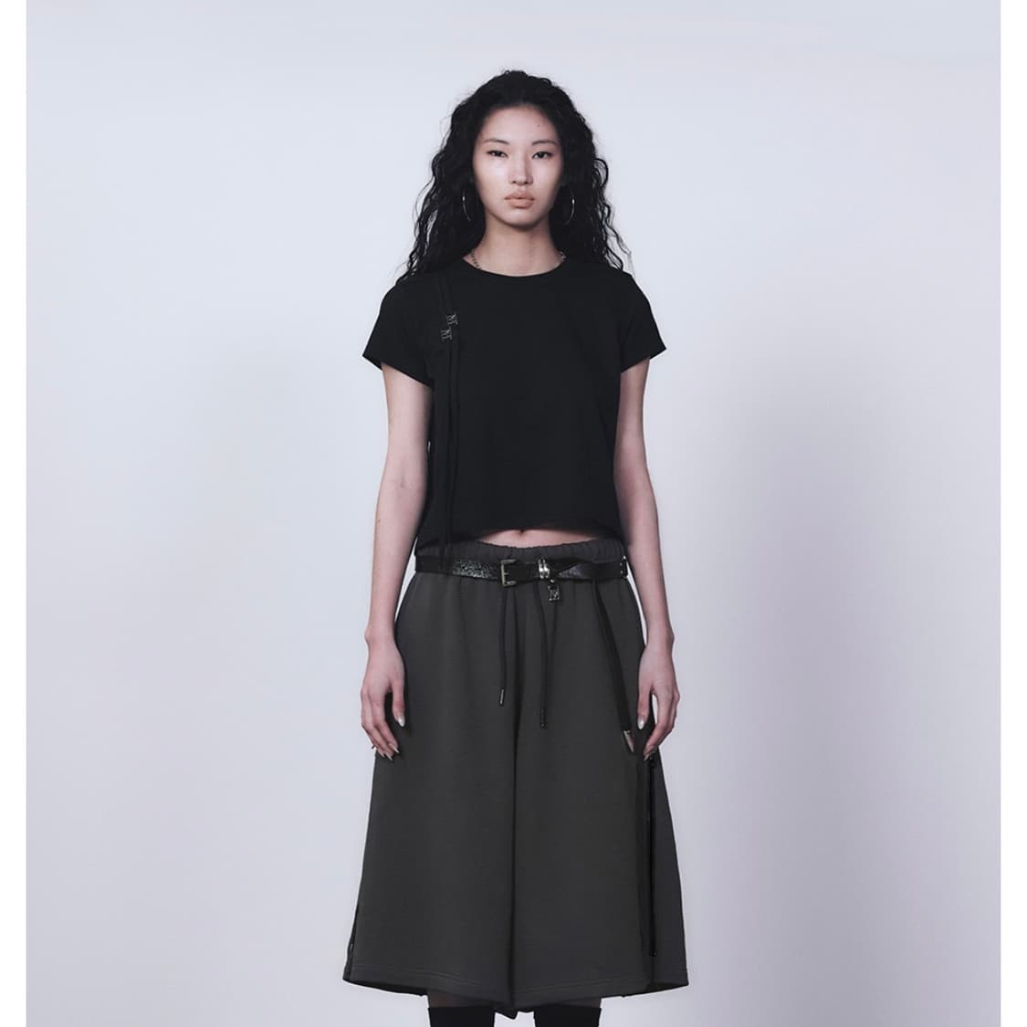 트리밍버드 Double Strap Crop 티셔츠 상품이미지4