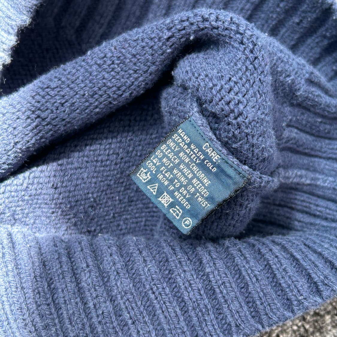 랄프로렌 네이비 브이넥 니트 상품이미지8