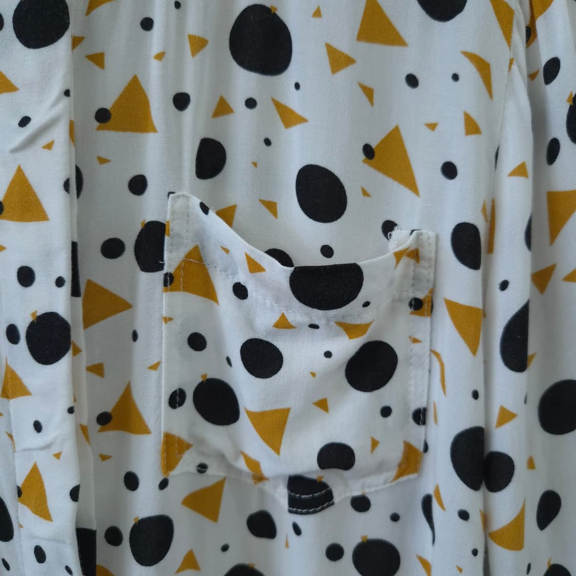 Alexander Jordan 도트&트라이앵글 패턴 셔츠 블라우스 상품이미지7