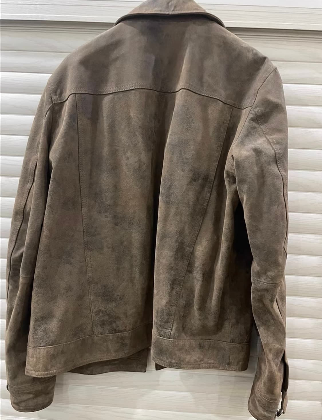 빈티지 헤비 스웨이드 레더자켓 상품이미지2