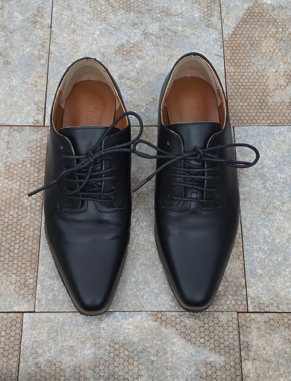 (225)마뗑킴 카우스킨 로퍼 구두 상품이미지2