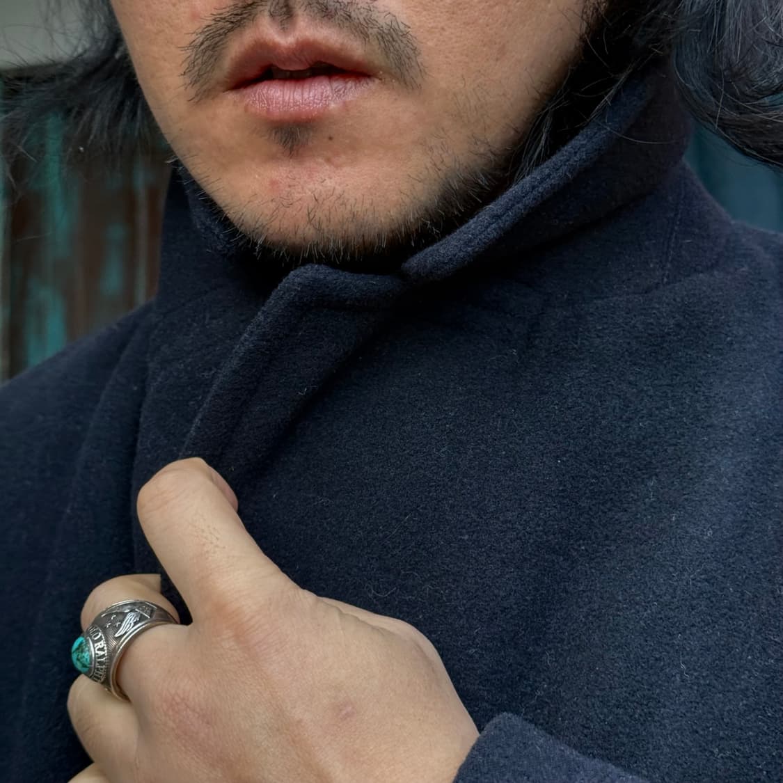 로렌 랄프로렌 울 블랜드 피코트 40S 상품이미지9