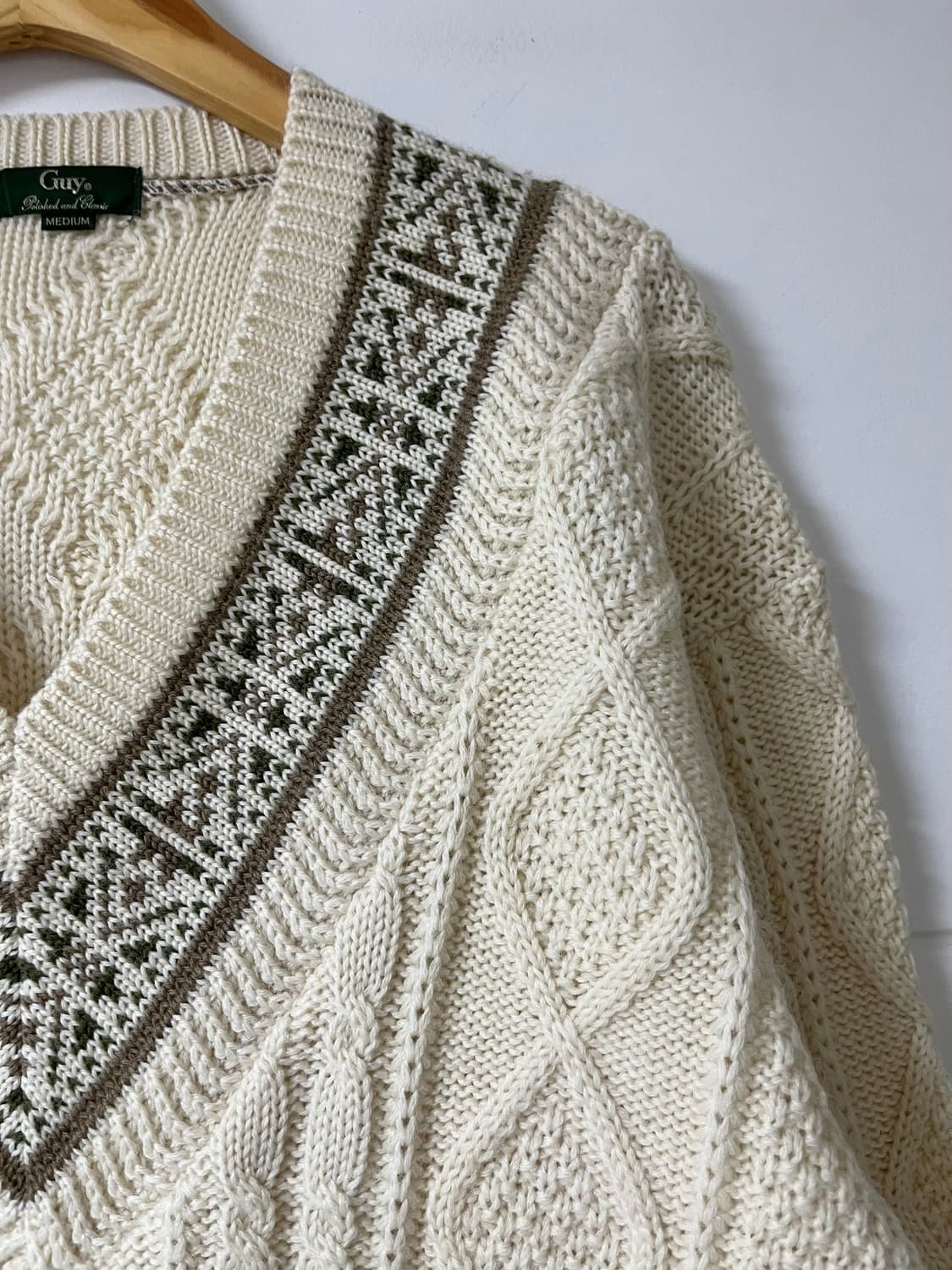 Guy 니트 일본 제품 (모100%) 상품이미지5