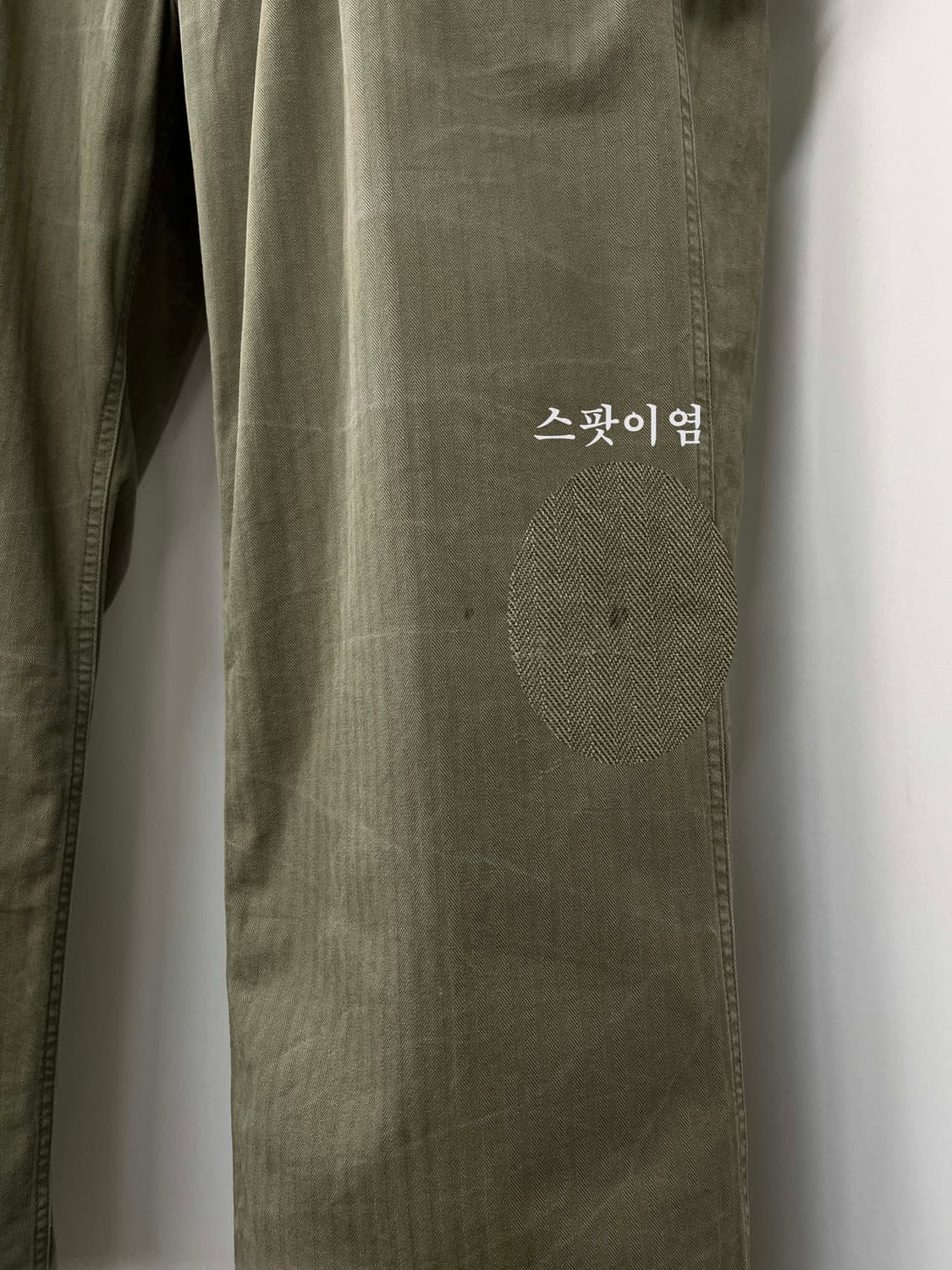 폴로 랄프로렌 p44 hbt 유틸리티 올리브 릴렉스드 워시드 몽키팬츠 상품이미지7