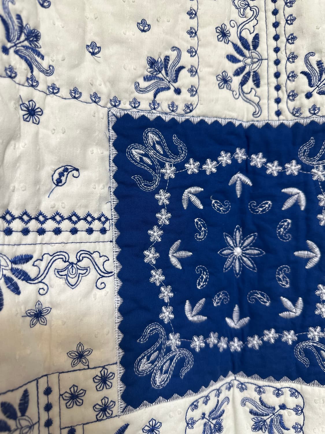 산드로 자수 패치워크 자켓점퍼 상품이미지5