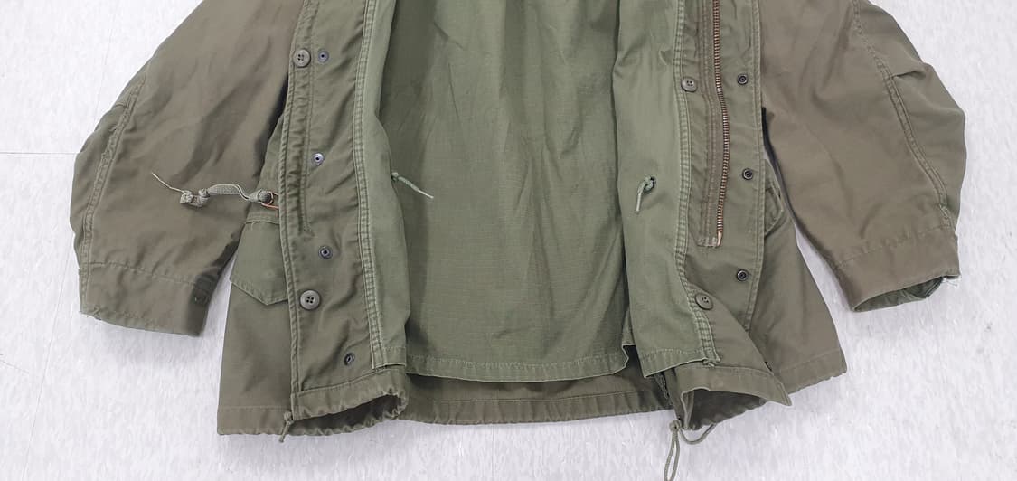 미군 오리지널 m65 필드자켓 3세대 미디움숏 '82년도 상품이미지7