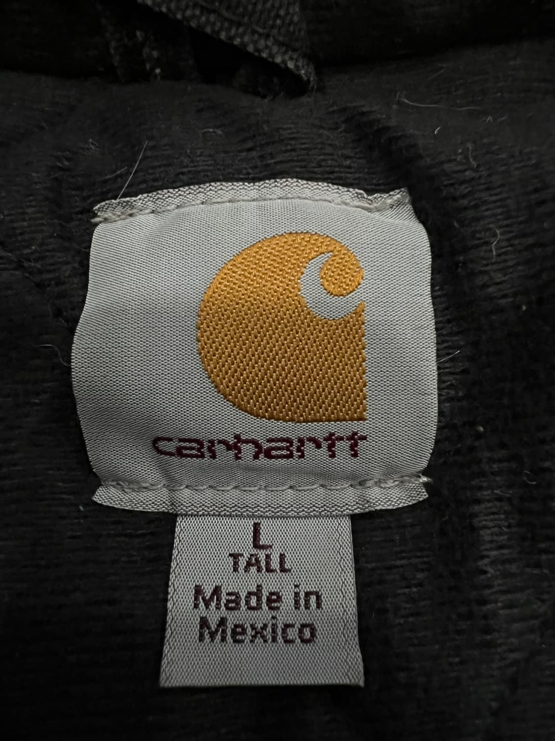 (L-TALL) 칼하트 후드 덕 액티브 자켓 J130 BLK 블랙 상품이미지4