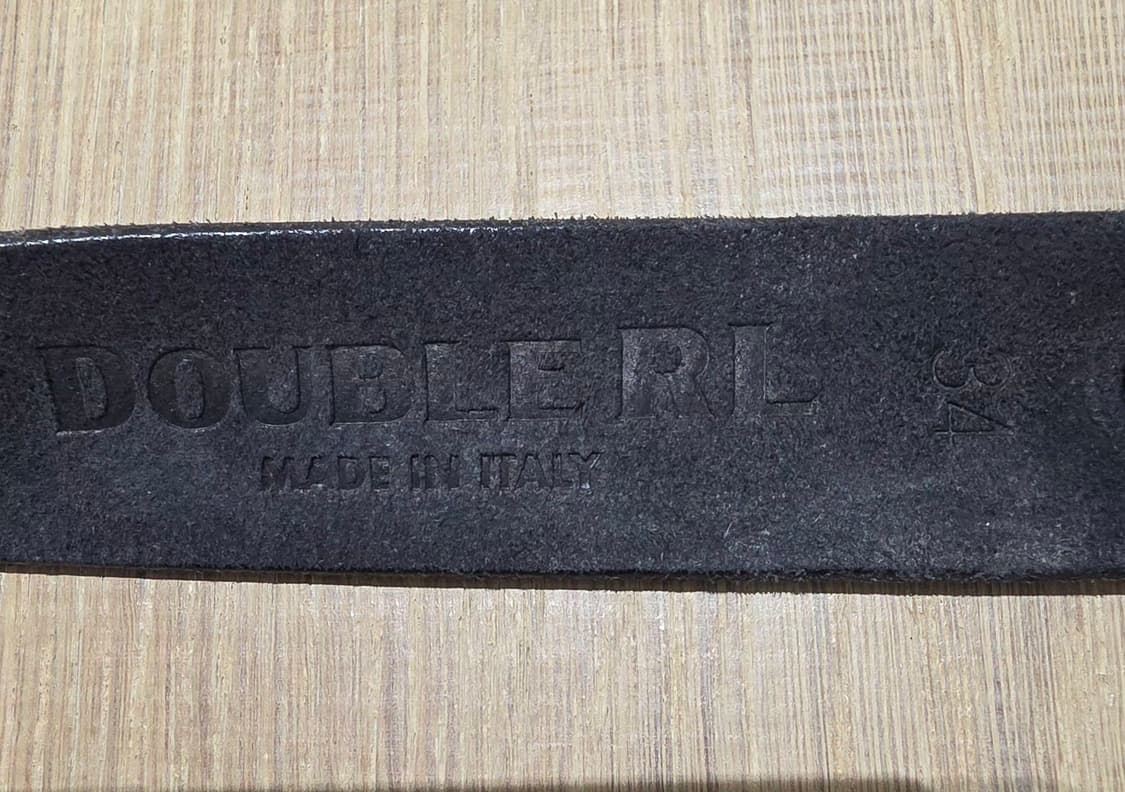 더블알엘 rrl 남성 가죽 벨트 34사이즈 판매합니다.  . 상품이미지3