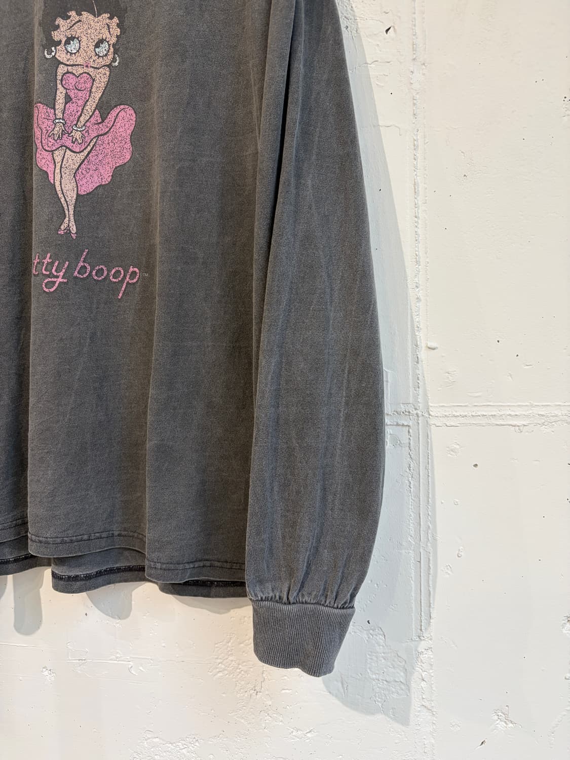 Discoat x Betty boop sweat shirt 상품이미지4