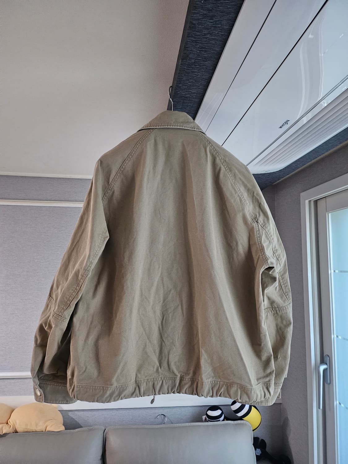 [거의 새것] 솔리드옴므 오버핏 패널 셔츠 자켓 46 상품이미지2