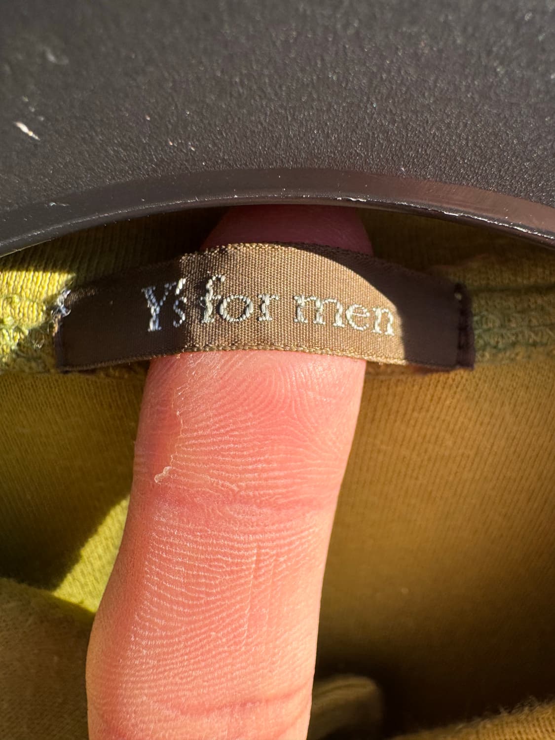 요지야마모토 Y’s 롱슬리브 그린 상품이미지4