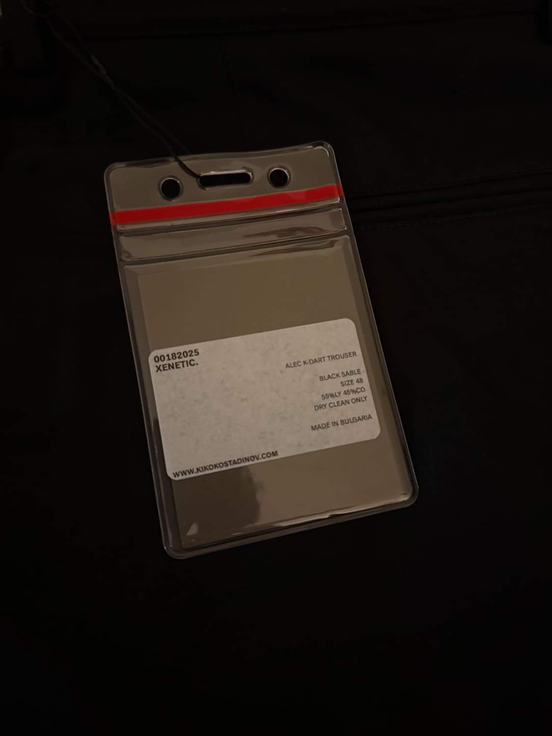 [48] 키코 코스타디노브 알렉 K다트 팬츠 블랙 상품이미지3