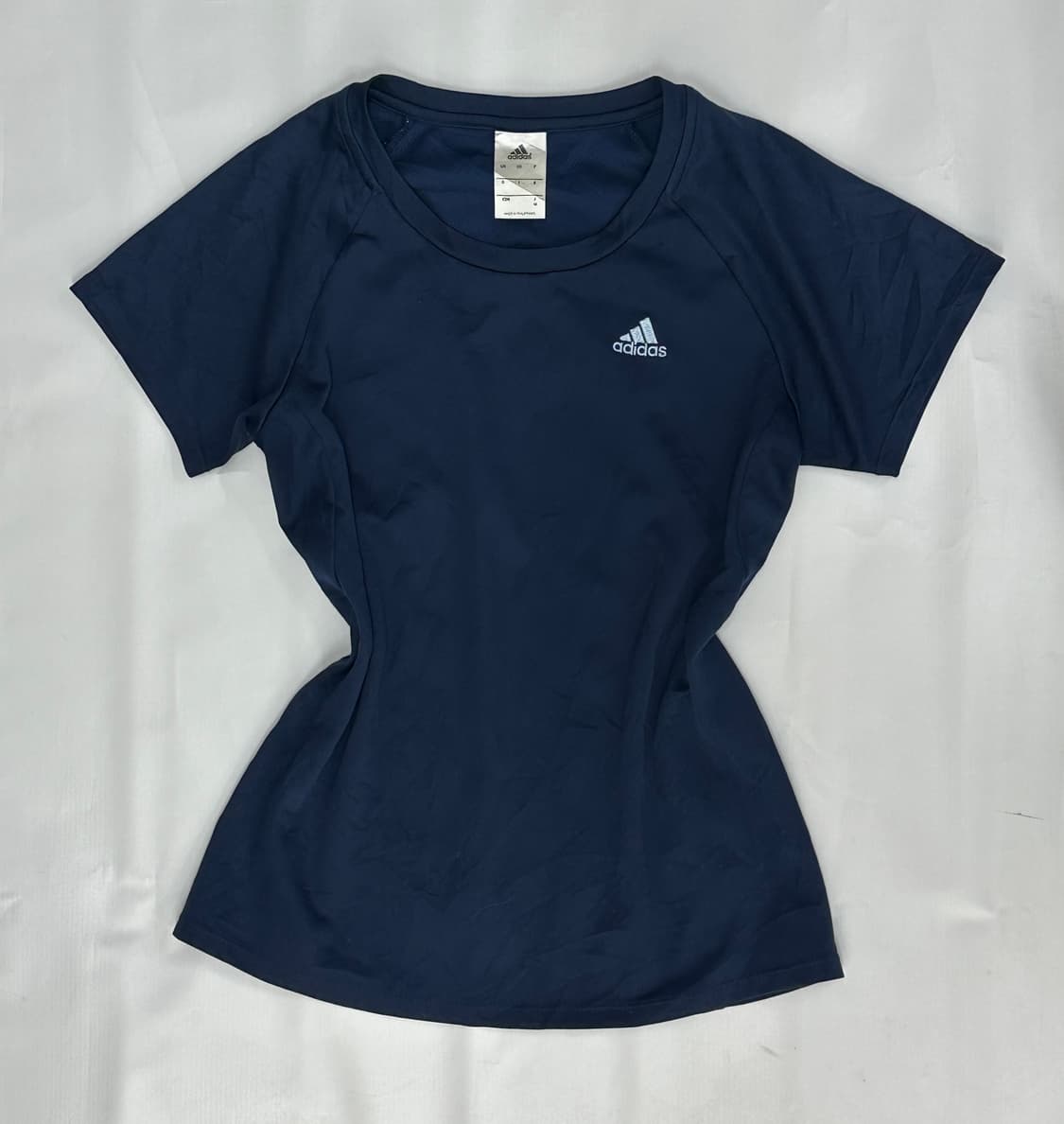 재팬 아디다스 네이비 기능성 반팔티셔츠 스포티 스포츠 라운드넥 상품이미지2