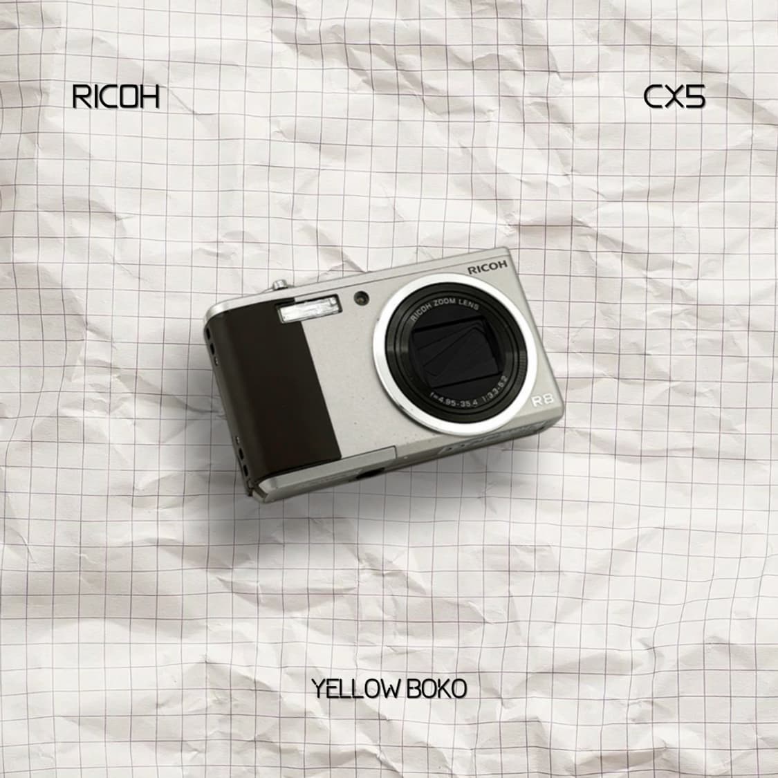 [🎀장원영 Pick] RICOH 리코 R8 레트로 디지털 카메라 상품이미지1