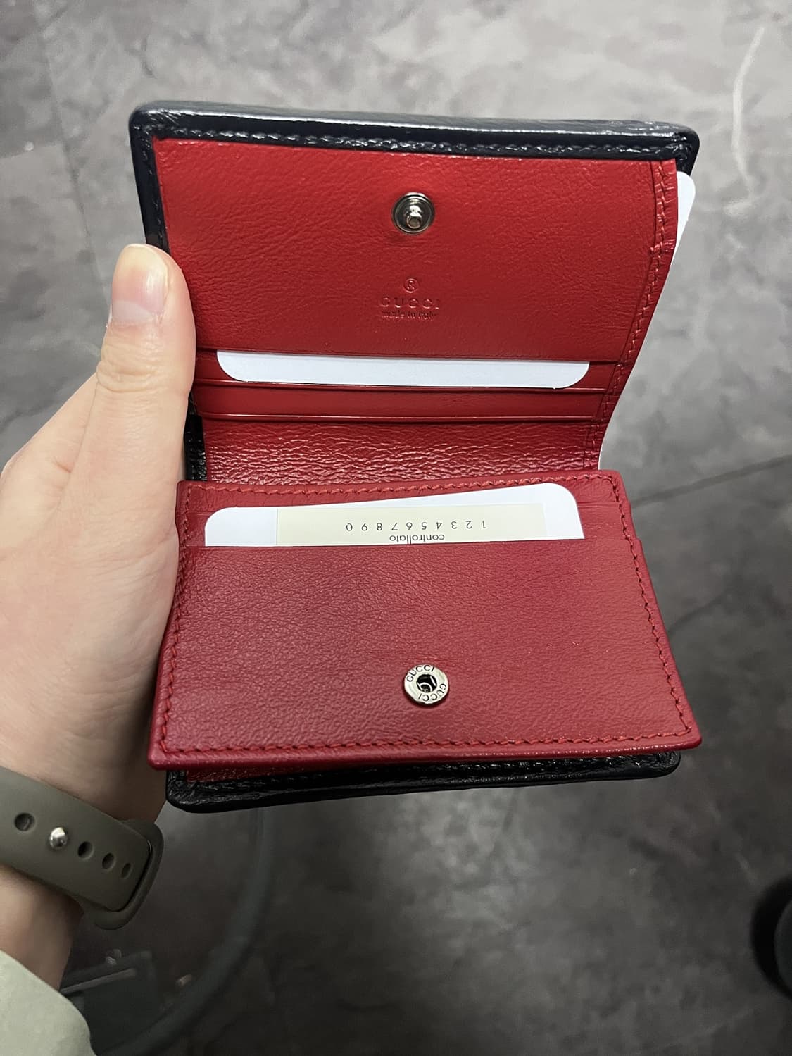 구찌 반지갑 상품이미지3