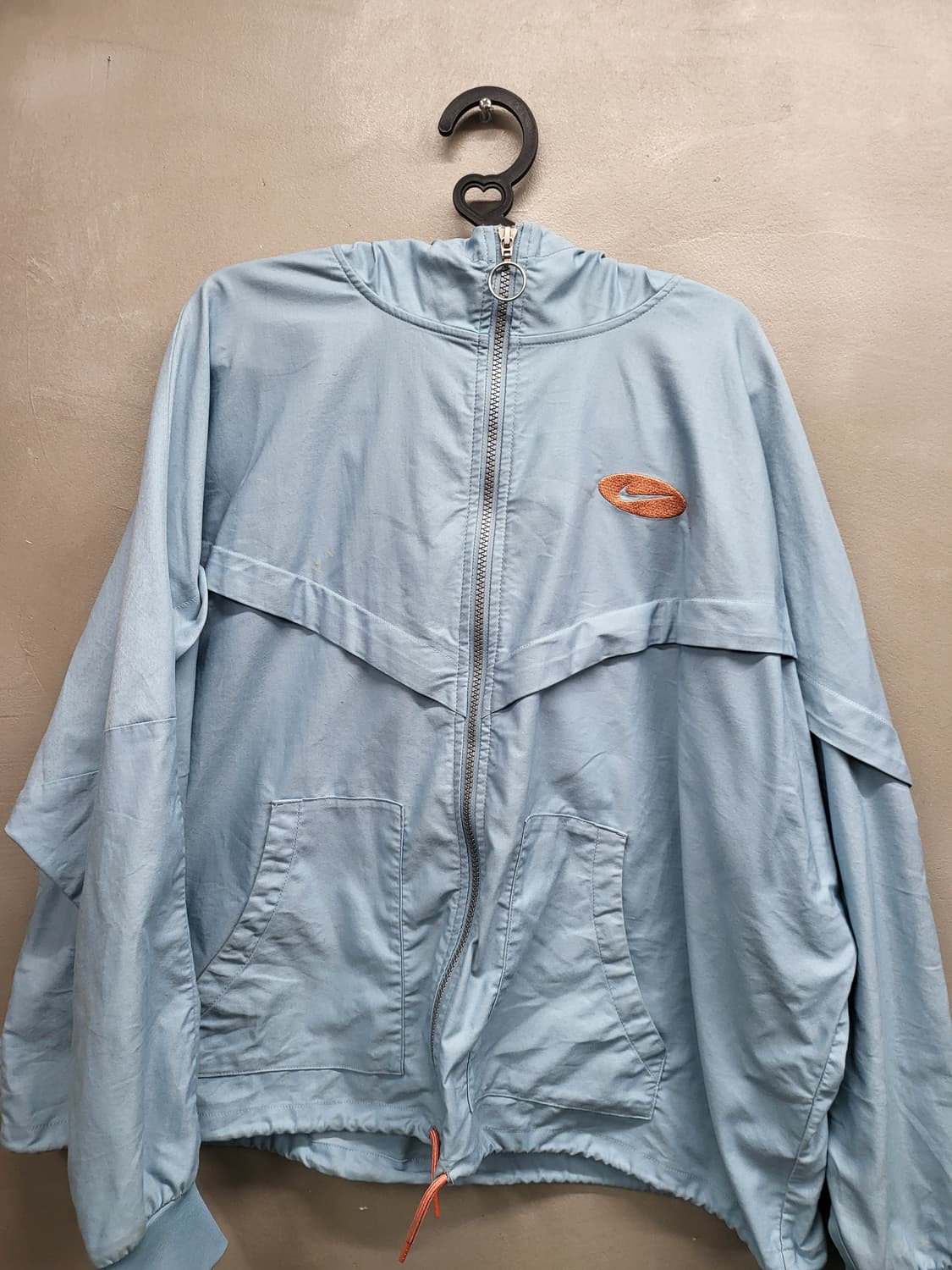 나이키 바람막이 윈드브레이커 하늘색xl 상품이미지1