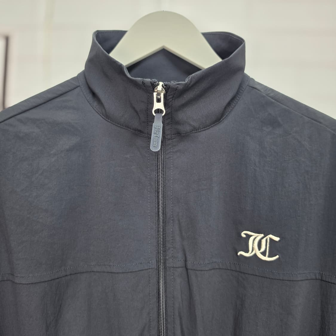 쥬시 꾸뛰르 아노락 반팔 집업 롱 자켓 원피스 L 100사이즈 새상품급 상품이미지3