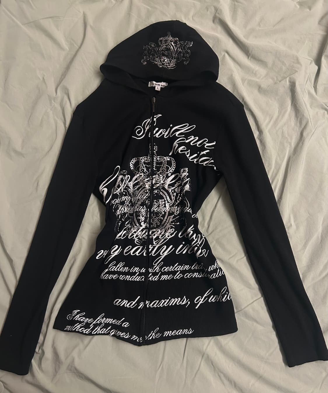 피조물 펑크 후드집업 상품이미지1