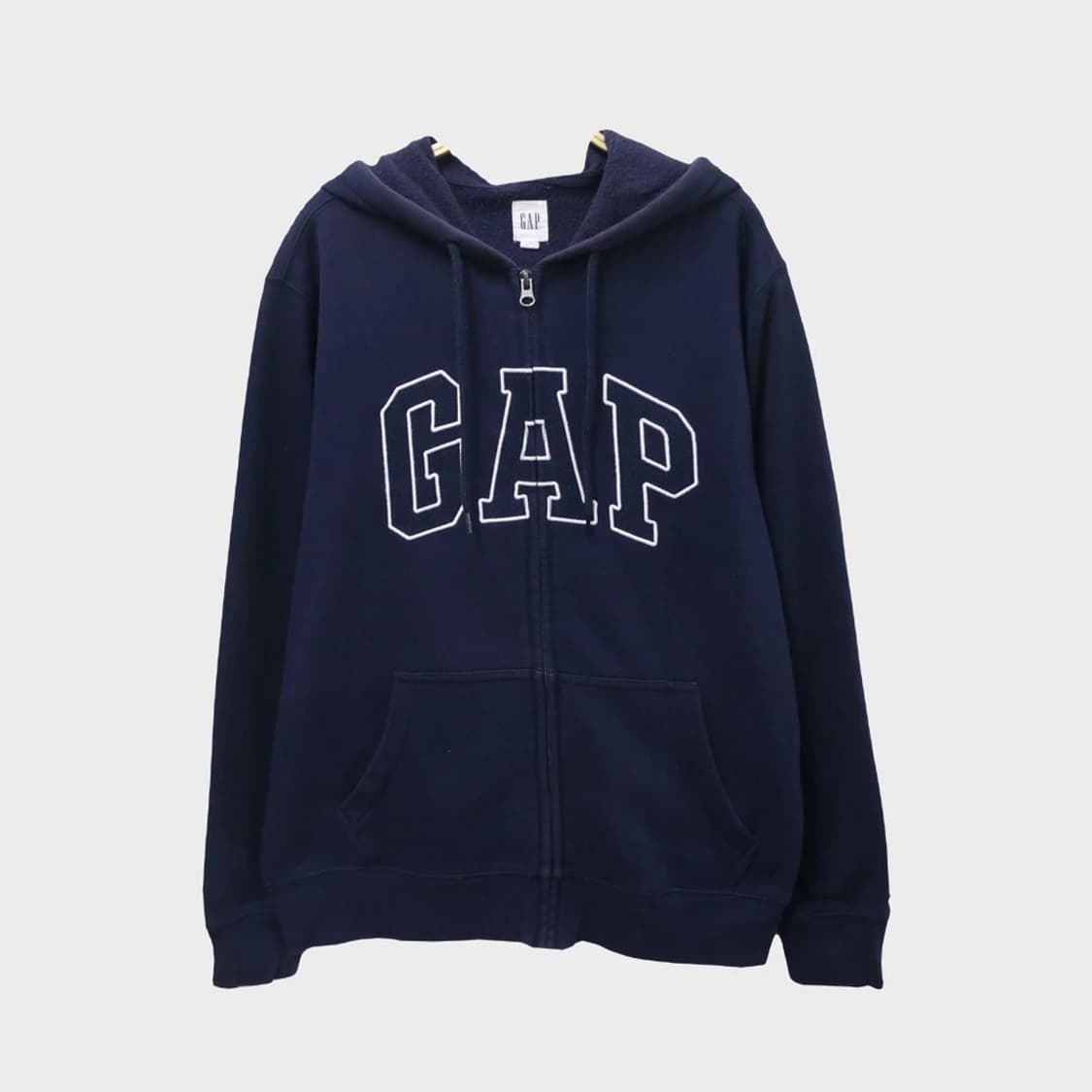 갭 로고 자수 후드 집업 62236 상품이미지1